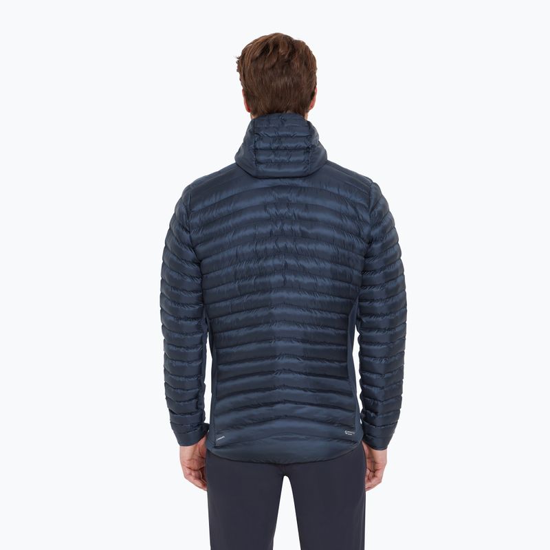 Giacca imbottita da uomo Rab Cirrus Flex Hoody tempest blue 3