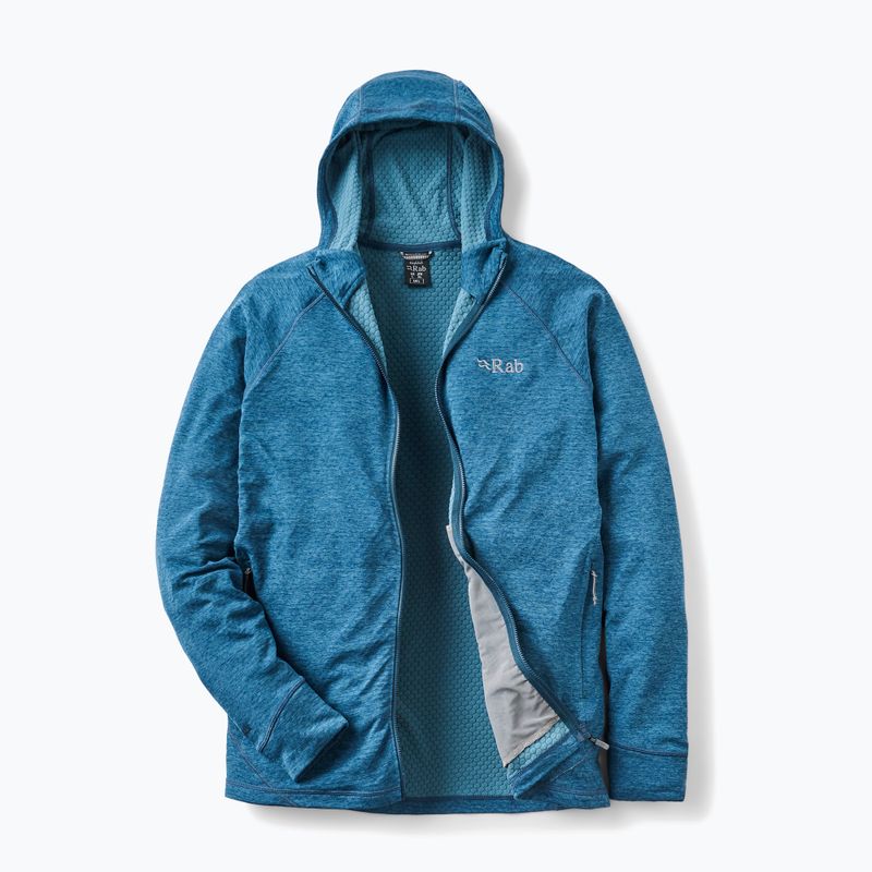 Felpa da uomo Rab Nexus Hoody tempest blue 3