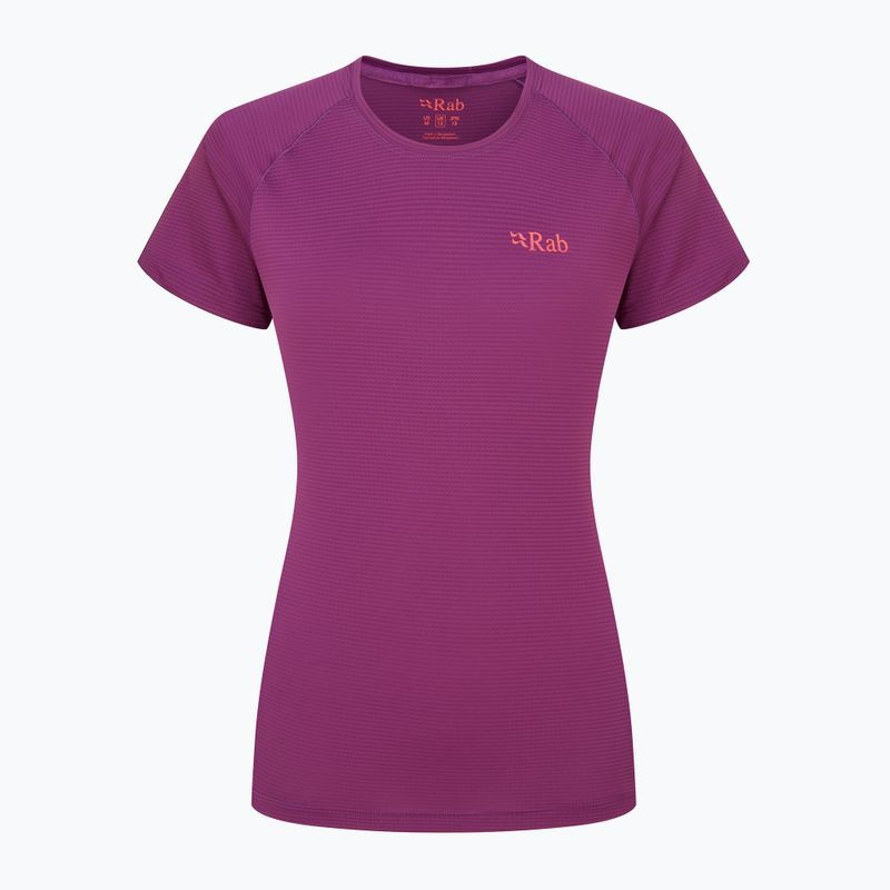 Maglietta Rab Sonic plum da donna