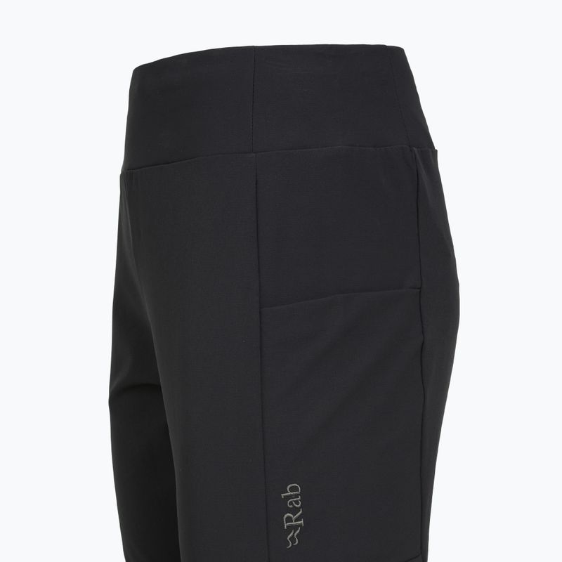 Pantaloni softshell da donna Rab Elevation black 3