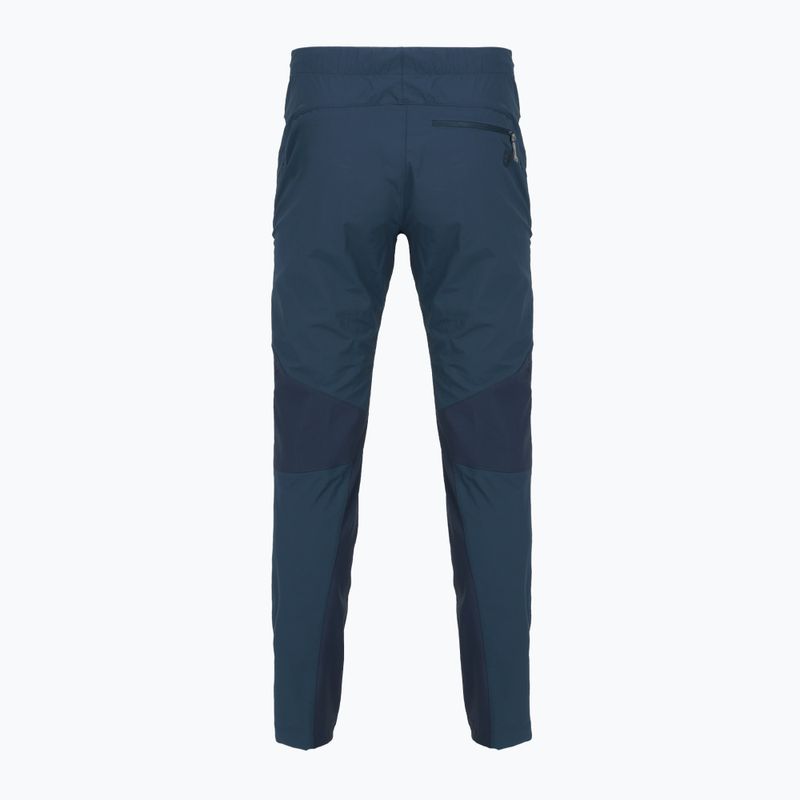Pantaloni softshell da uomo Rab Torque tempest blu 2