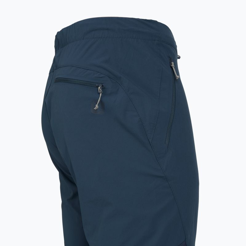Pantaloni softshell da uomo Rab Torque tempest blu 3