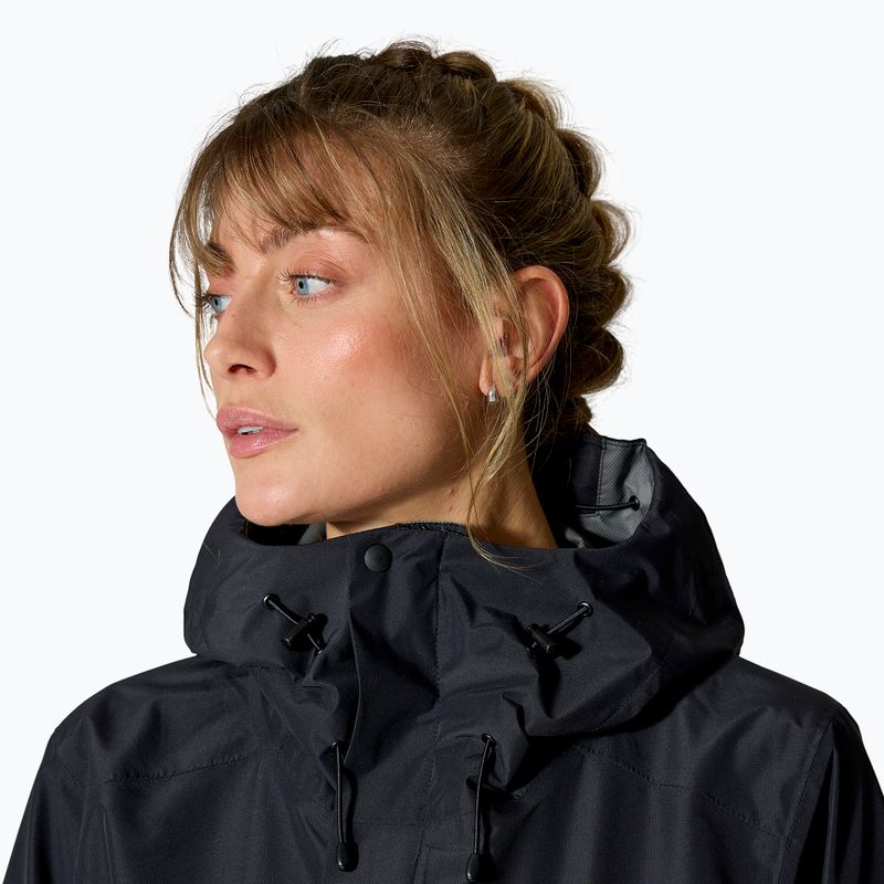 Giacca impermeabile donna Rab Downpour black 7