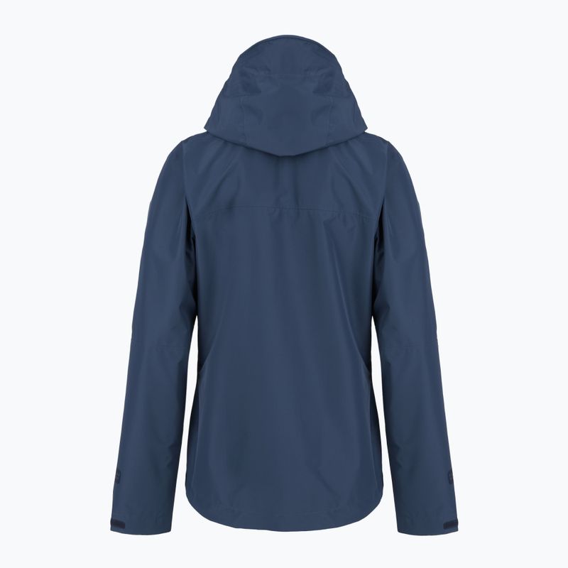 Giacca da pioggia da donna Rab Downpour tempest blu 2