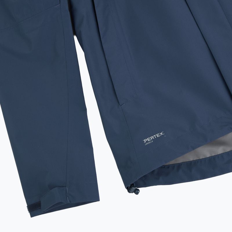 Giacca da pioggia da donna Rab Downpour tempest blu 4