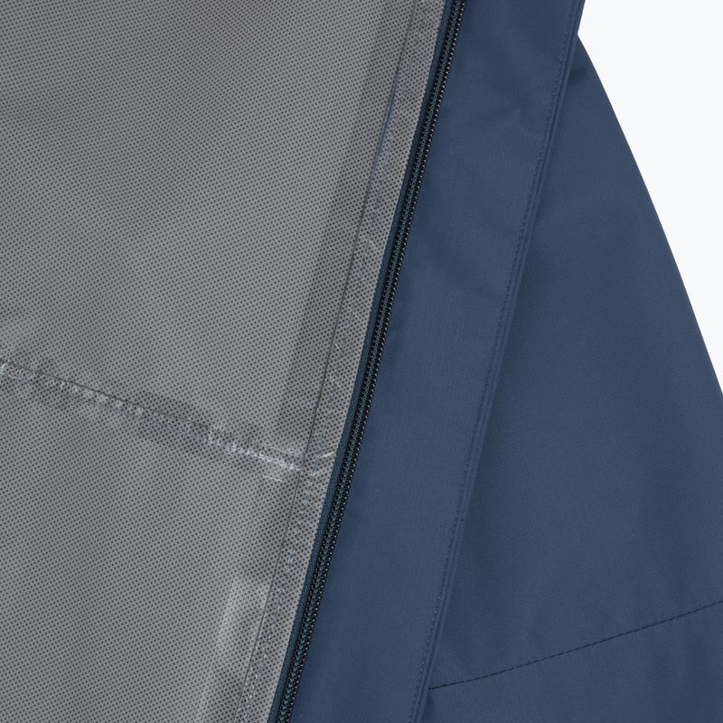 Giacca da pioggia da donna Rab Downpour tempest blu 5