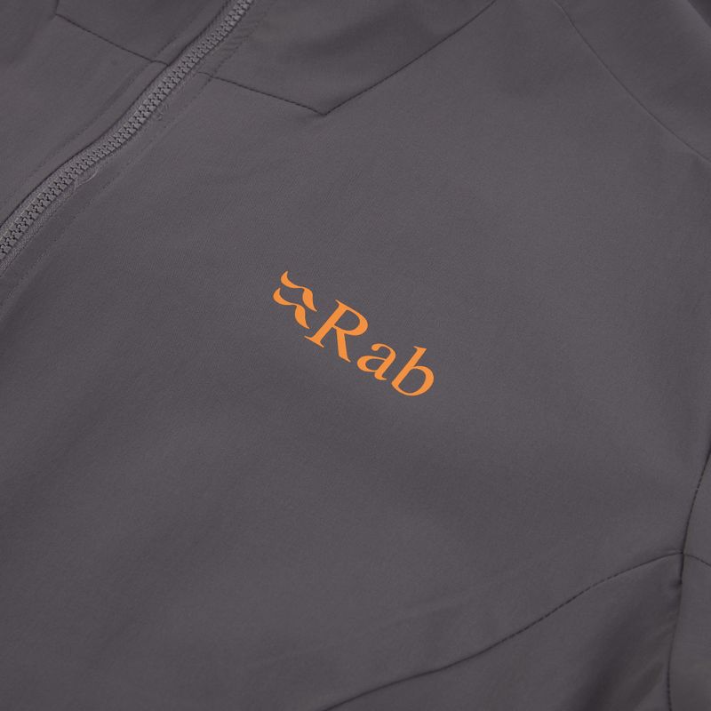 Giacca softshell da uomo Rab Borealis Hoody graphene 3