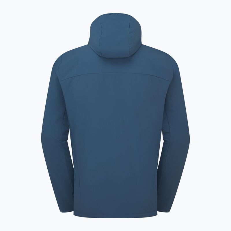 Giacca softshell da uomo Rab Borealis Hoody tempest blue 2
