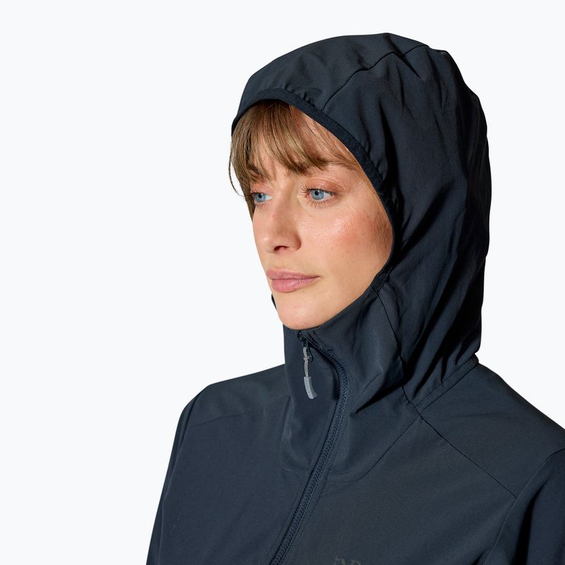 Giacca softshell donna Rab Borealis Hoody Beluga 5