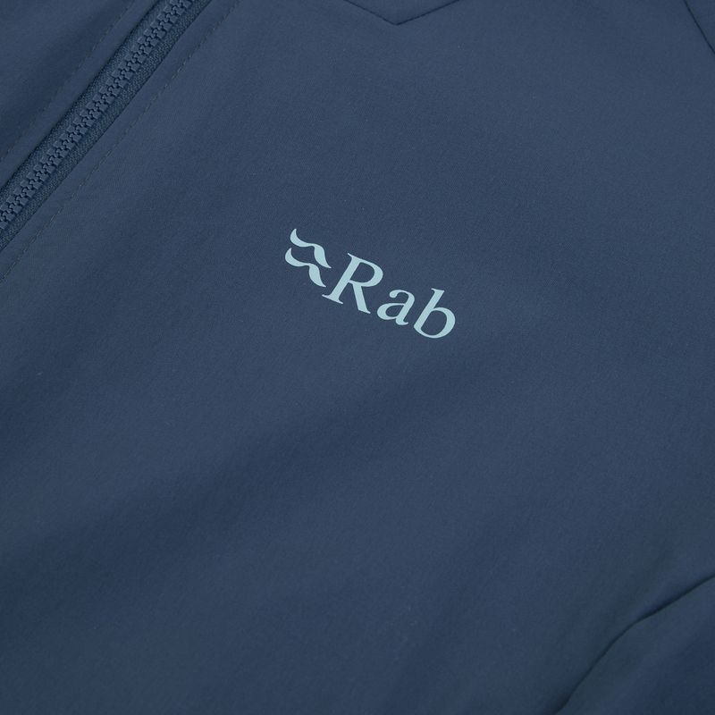 Giacca softshell da donna Rab Borealis Hoody blu tempesta 3