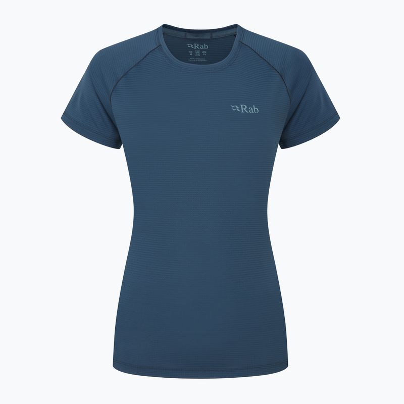 Maglietta donna Rab Sonic tempest blu