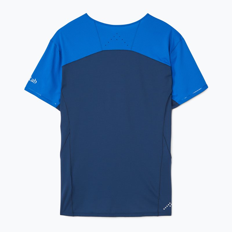 Maglietta Rab Sonic Ultra Tee uomo blu maya/blu tempesta 2