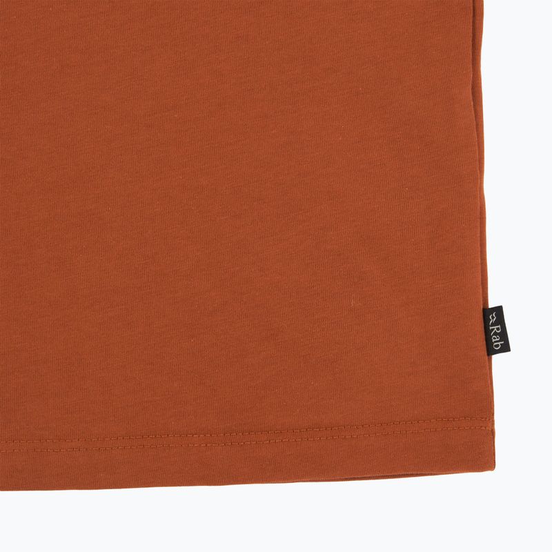 T-shirt uomo Rab Stance Logo red earth 4