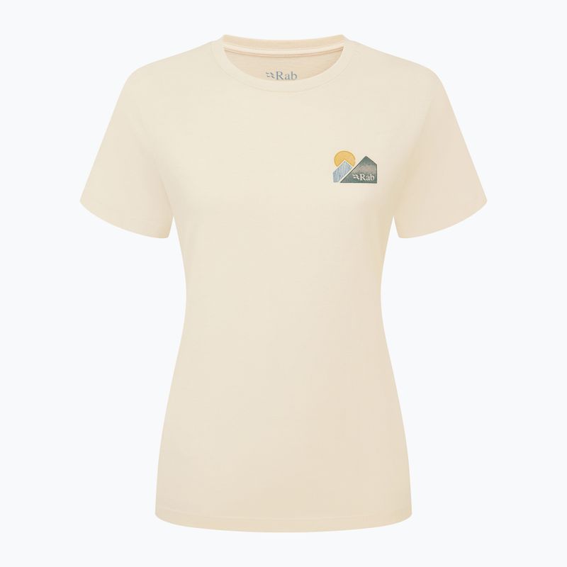 Maglietta donna Rab Tuku Vista Tee ecru
