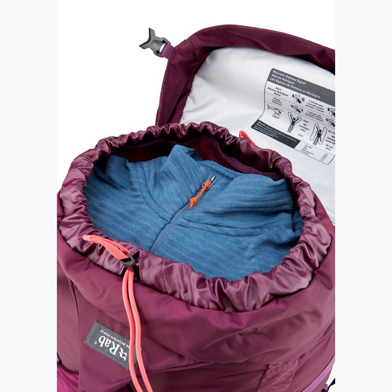Zaino da trekking da donna Rab Exion 35 l mulberry 6