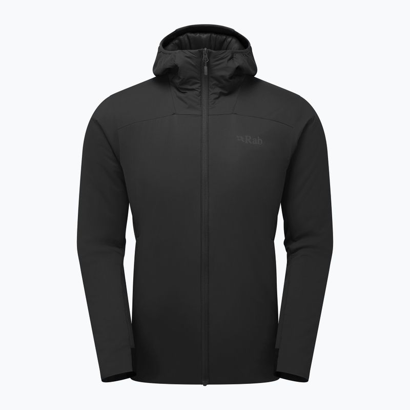 Giacca antivento da uomo Rab Xenair Alpine Flex nero