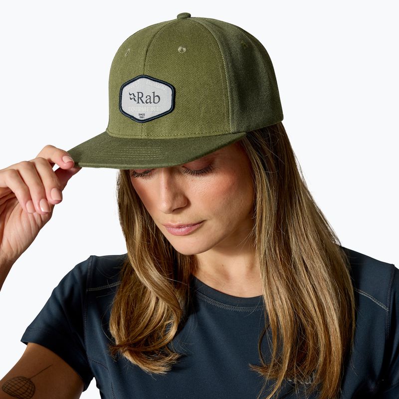Cappello da baseball Rab Axion Badge esercito/kaki chiaro 4