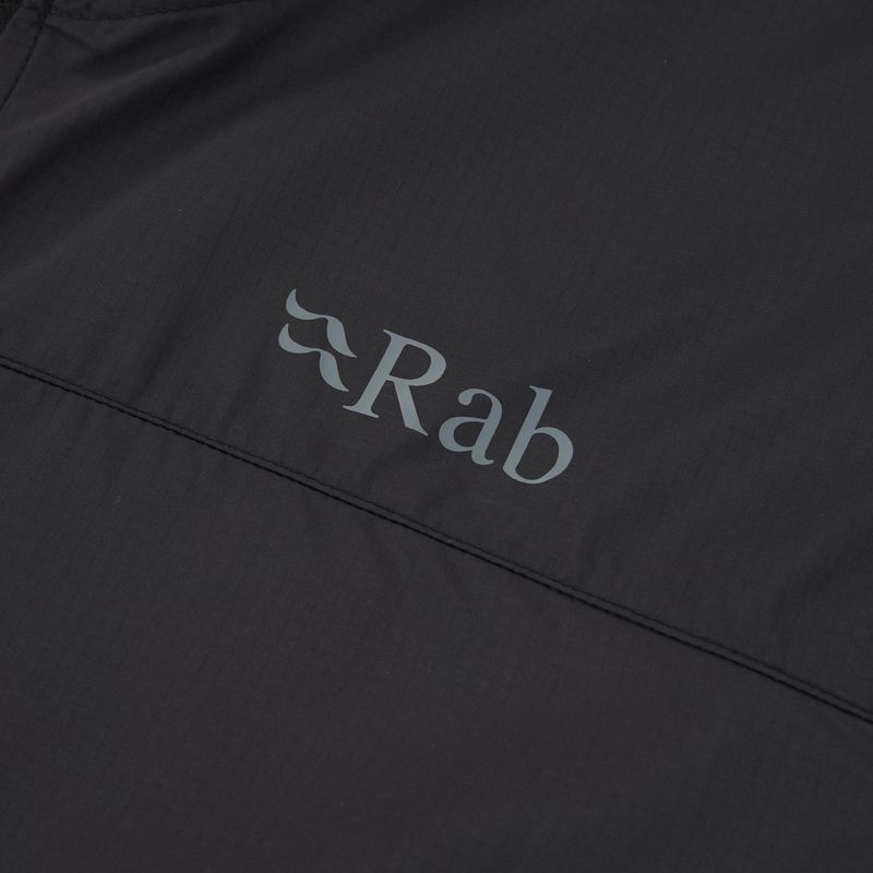 Rab Windgather Hoody nero da uomo 3
