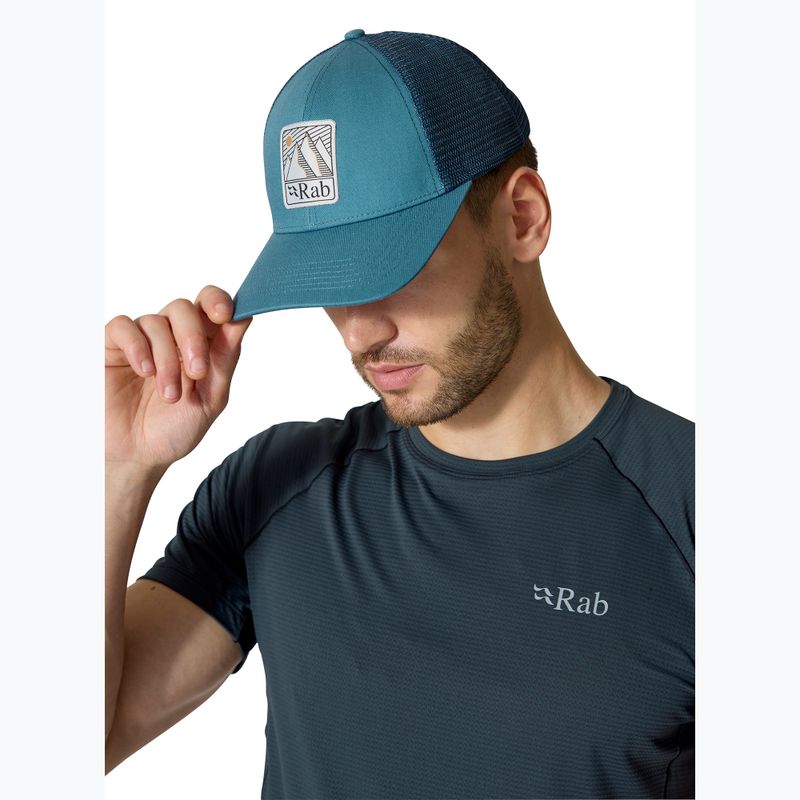 Cappello da baseball Rab Dihedral Badge orion blu 4