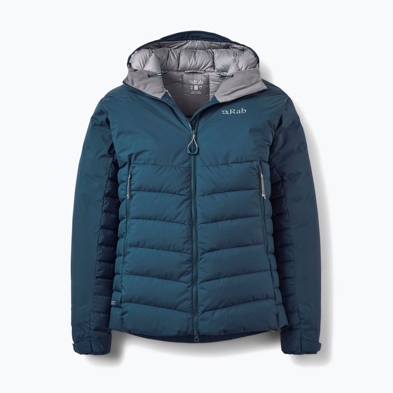 Piumino uomo Rab Infinity Windstopper Hoody tempest blue 4