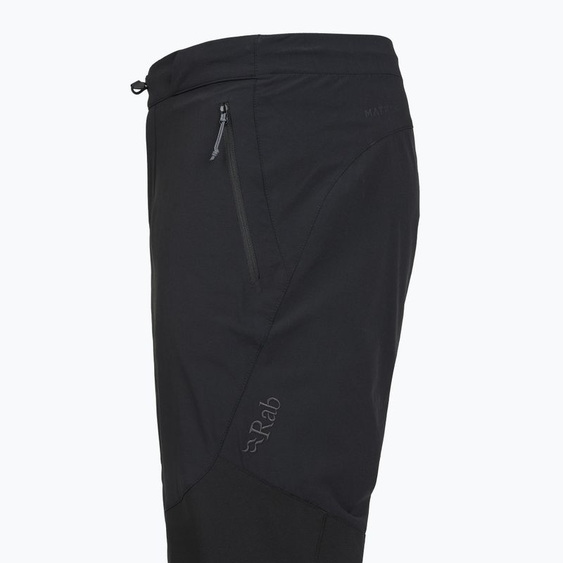 Pantaloni softshell da uomo Rab Torque black 3