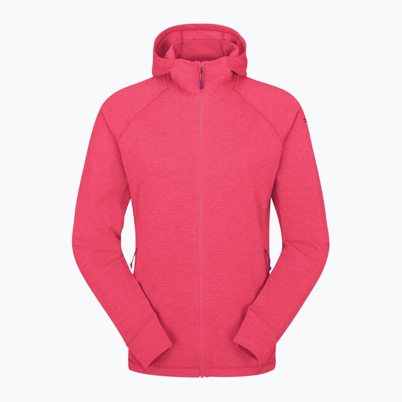 Felpa Rab Nexus Hoody da donna, anguria