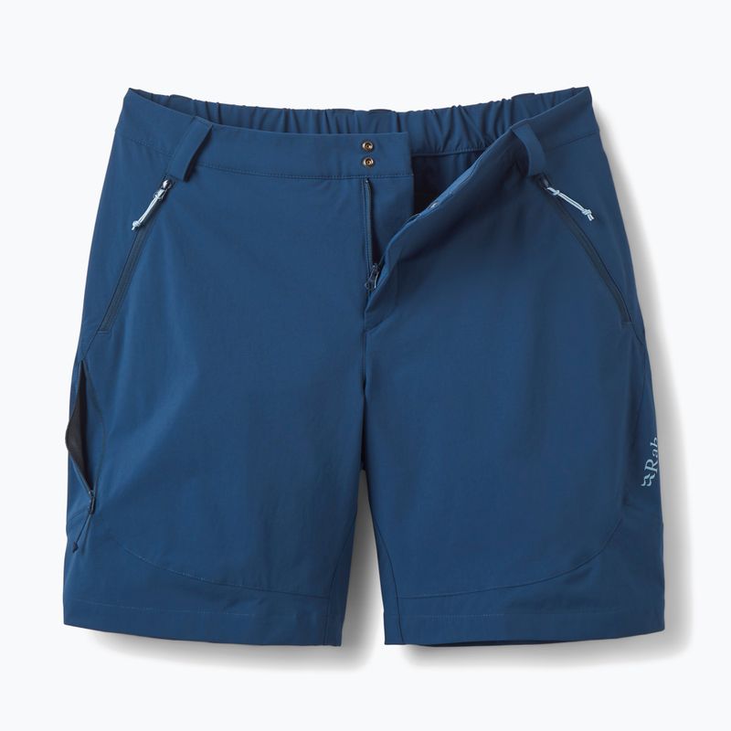 Pantaloncini da trekking da donna Rab Torque Mountain tempest blue 3
