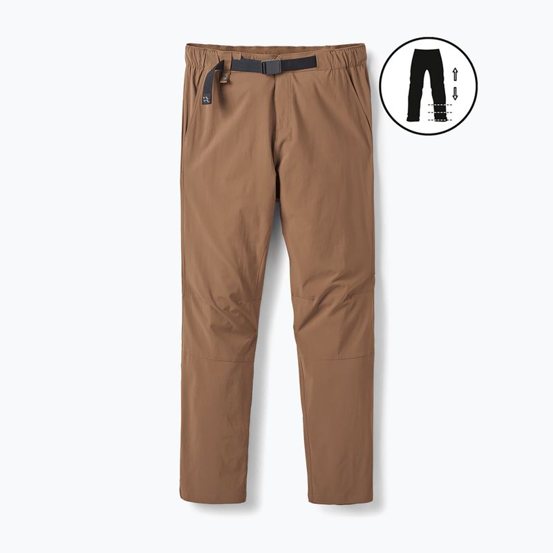 Pantaloni da trekking da uomo Rab Agden oak 4