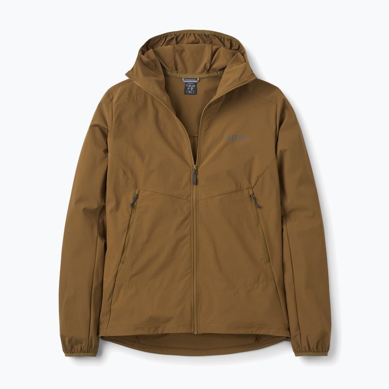 Giacca softshell da uomo Rab Borealis Hoody oak
