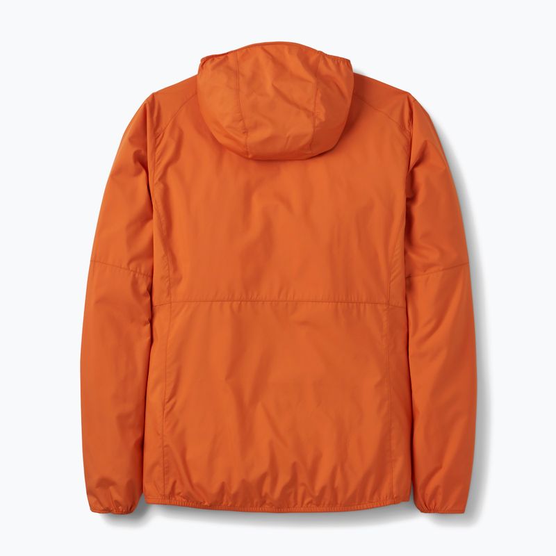 Giacca antivento da uomo Rab Windgather Hoody dark melba 2