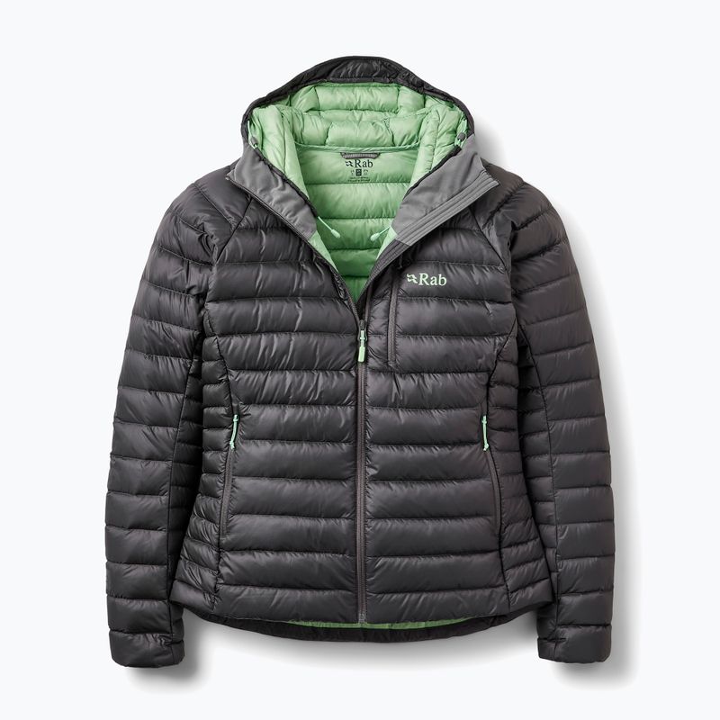 Piumino donna Rab Microlight Alpine Hoody graphene 4