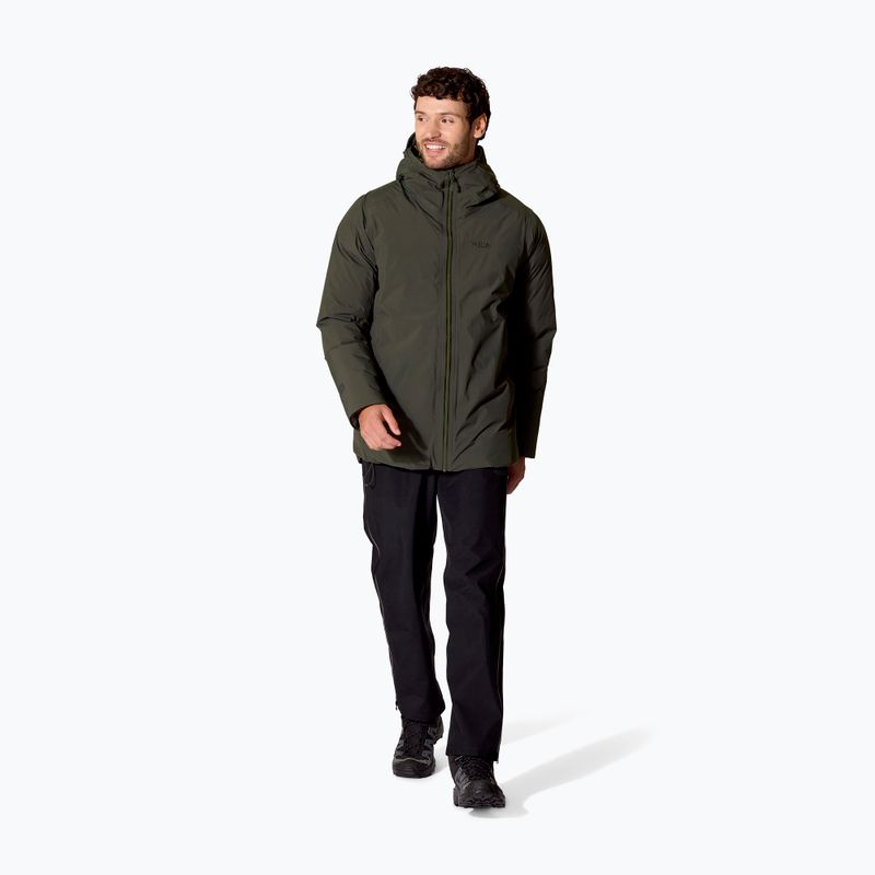 Piumino uomo Rab Valiance dark army 2