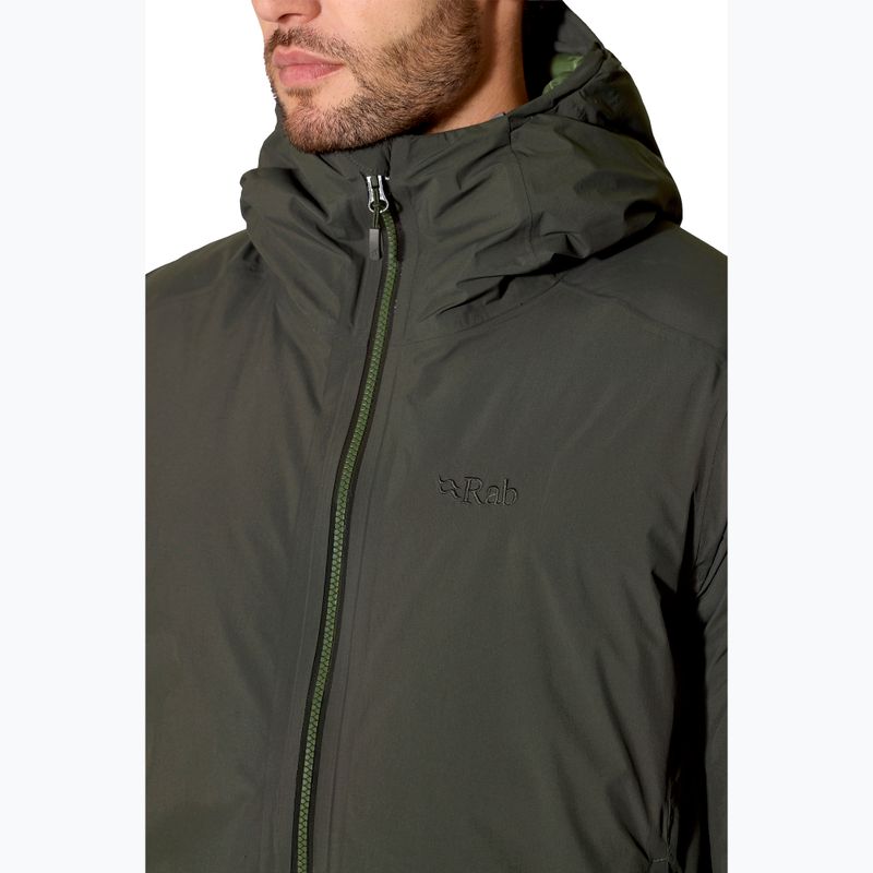 Piumino uomo Rab Valiance dark army 7