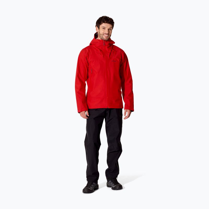 Giacca impermeabile da uomo Rab Namche GTX 2026 summit red 2
