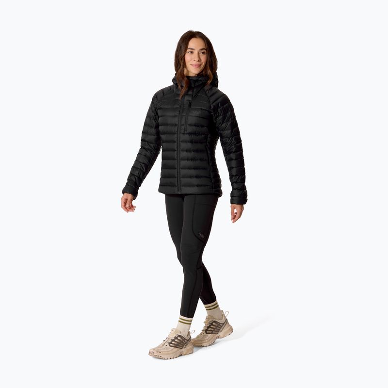 Piumino donna Rab Microlight Alpine Hoody black 2
