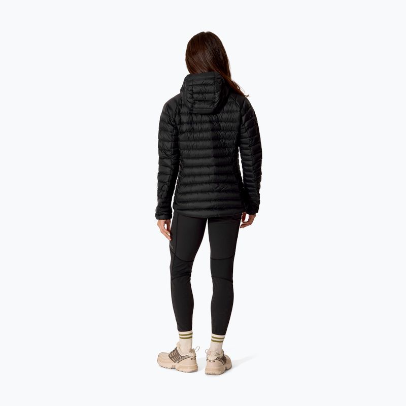 Piumino donna Rab Microlight Alpine Hoody black 3