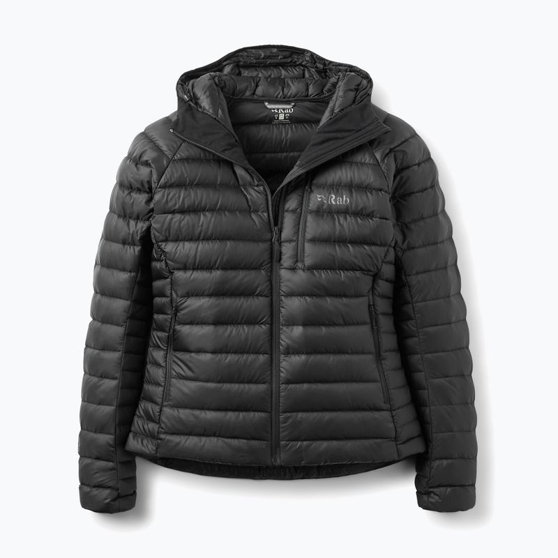 Piumino donna Rab Microlight Alpine Hoody black 4