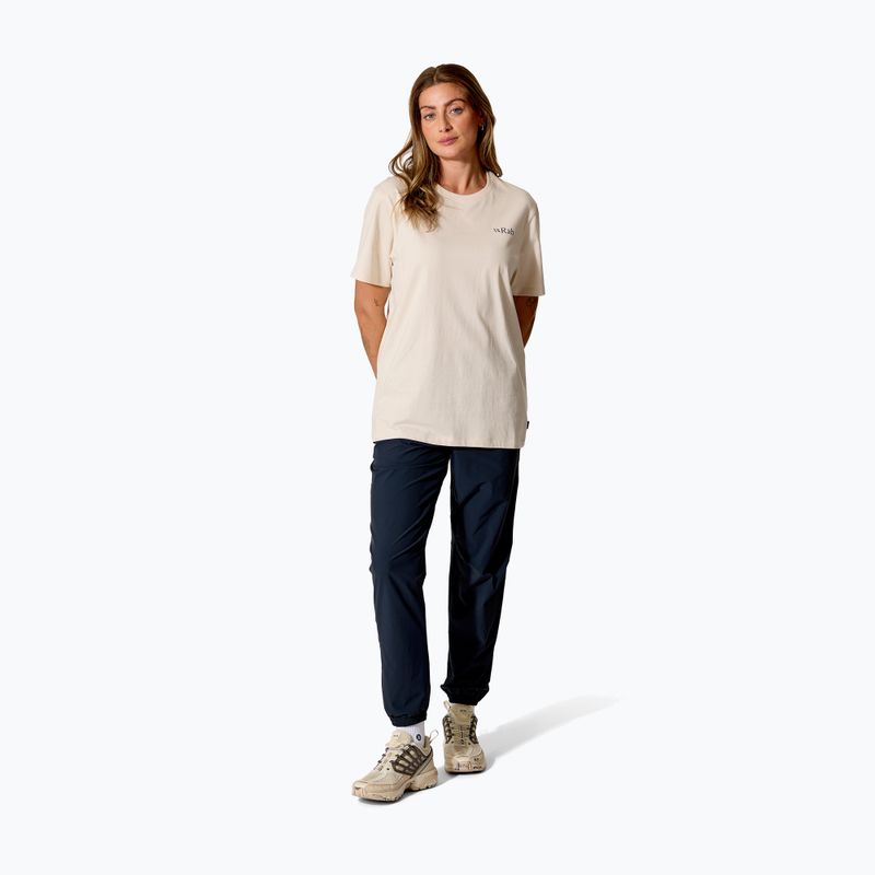 Maglietta da donna Rab Stance Cirque Tee ecru 2