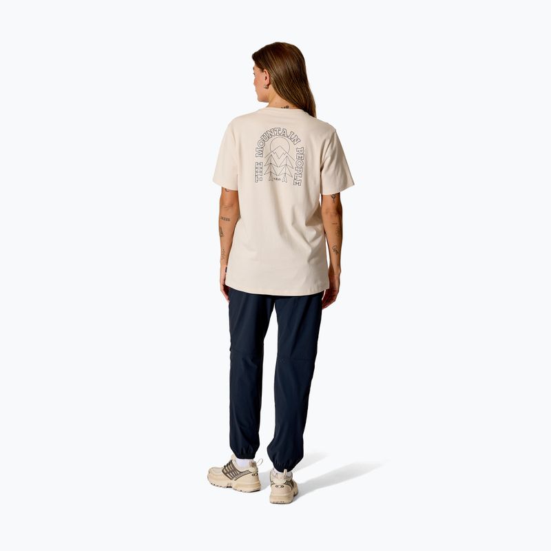 Maglietta da donna Rab Stance Cirque Tee ecru 3