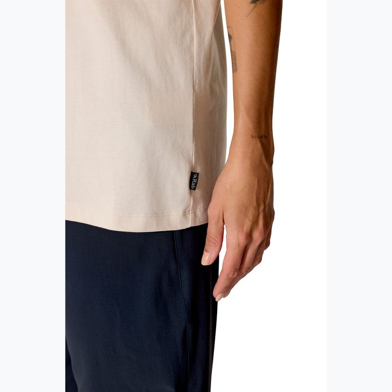 Maglietta da donna Rab Stance Cirque Tee ecru 6