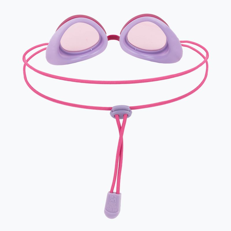 Occhialini da nuoto per bambini Speedo Sunny G Sea Shells rosa achillea / vermiglio 4