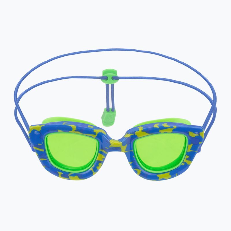Occhialini da nuoto Speedo per bambini Sunny G Pop Seasiders Print speedo blue camo / jello green 2