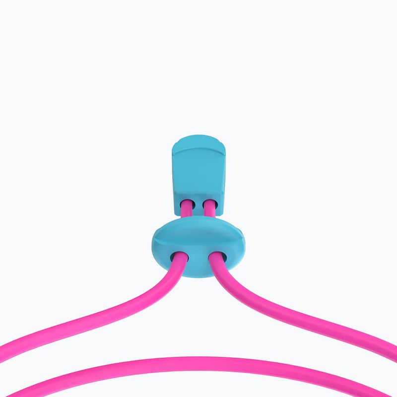 Occhialini da nuoto Speedo Sunny G Pop Sea Shells Print per bambini bottone scapolare multi ditsy / celeste 5