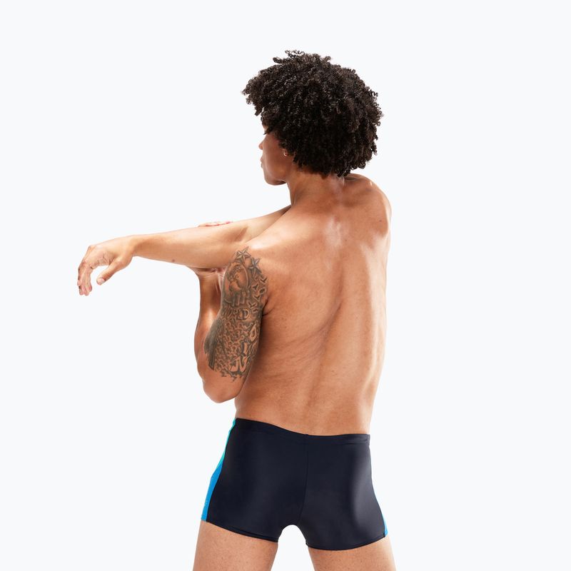 Boxer da bagno Speedo Dive true navy/bondi blue/aquarium da uomo 7