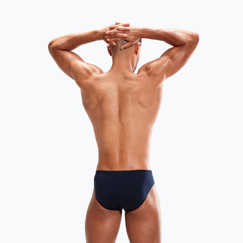 Speedo Hyper Boom Splice Uomo slip da bagno true navy/fed red 7