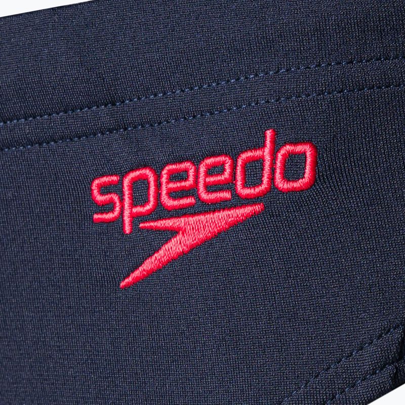 Speedo Hyper Boom Splice Uomo slip da bagno true navy/fed red 3