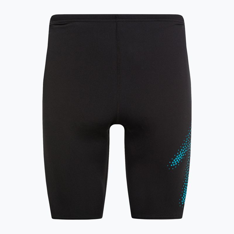 Speedo Hyper Boom Placement nero/bullone uomini nuotatori