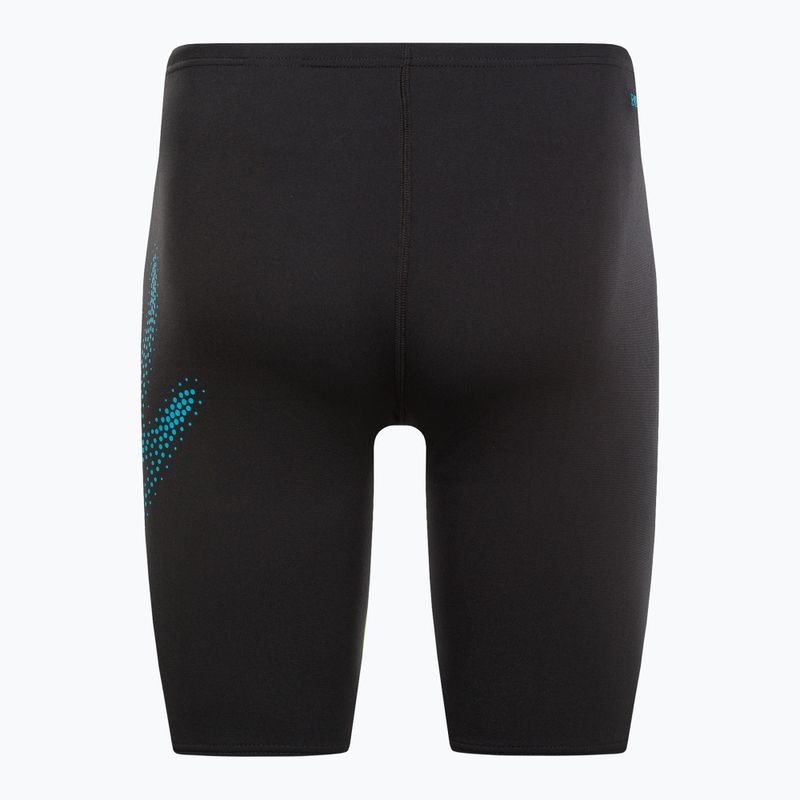 Speedo Hyper Boom Placement nero/bullone uomini nuotatori 2