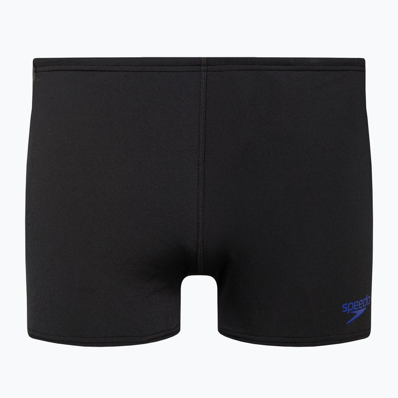 Pantaloncini da bagno Speedo Tech Panel uomo nero/blu croma/spritz