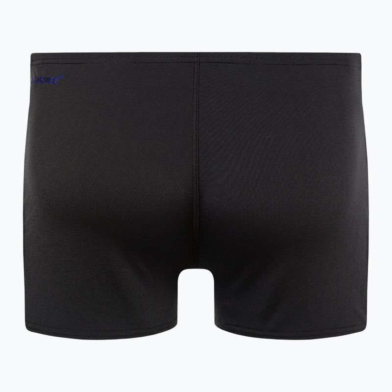 Pantaloncini da bagno Speedo Tech Panel uomo nero/blu croma/spritz 2